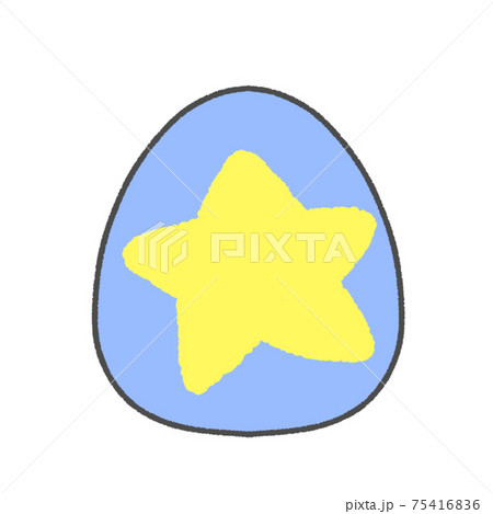 POPで可愛いイースターエッグ 75416836