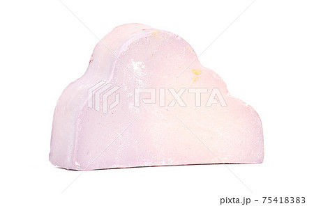 Special pink soap, isolated 75418383