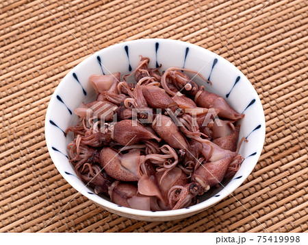 茹でたホタルイカ 75419998