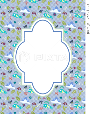 Tango no Sekku motif frame 75421293