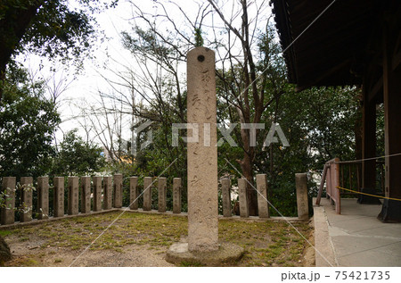 大江神社の俳句碑：大阪 75421735