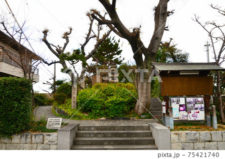 家隆塚(藤原家隆の墓):大阪 家隆塚(藤原家隆の墓):大阪 75421740