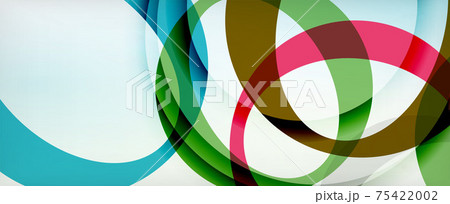 Ring geometric shapes, o letter repetition wallpaper. Abstract background for business or technology presentations, internet posters or web brochure covers Ring geometric shapes, o letter repetition wallpaper. Abstract background for business or technology presentations, internet posters or web brochure covers 75422002