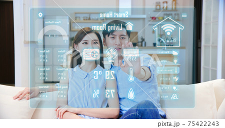 Iot smart home concept 75422243
