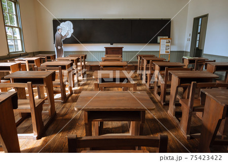 復元された普通教室【旧松本高等学校】 復元された普通教室【旧松本高等学校】 75423422