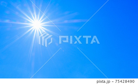 爽やかな青空 75428490