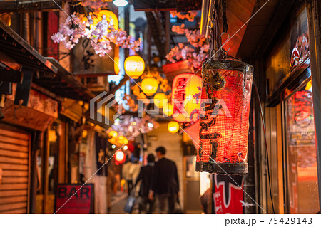 《東京都》思い出横丁・新宿飲み屋街 《東京都》思い出横丁・新宿飲み屋街 75429143