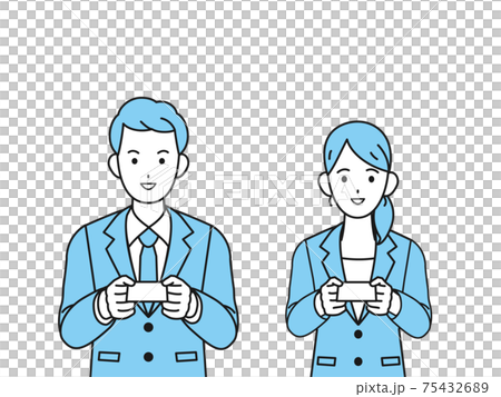 名刺 交換 ビジネス 男女 挨拶 イラスト素材のイラスト素材 名刺 交換 ビジネス 男女 挨拶 イラスト素材のイラスト素材