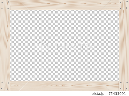 木框結合白木 75433091