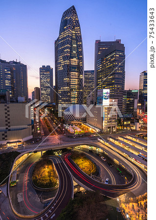 《東京都》新宿副都心・都市夜景 75433643