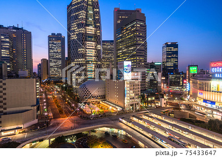 《東京都》新宿副都心・都市夜景 75433647