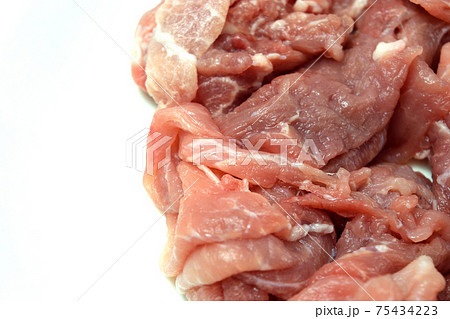 国産豚肉　切落し 75434223