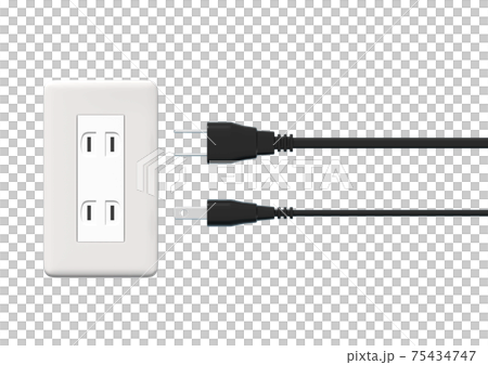 コンセント プラグのイラスト素材