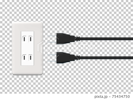 コンセント プラグのイラスト素材