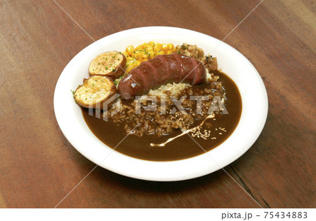 自家製ソーセージ付カレー　ソーセージカレー　唯我独尊 75434883