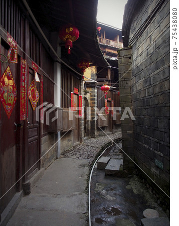 中国福建省龍岩 客家土楼 承啓楼 / Chengqilou (Tulou), China 75438080