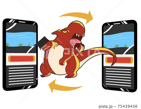 Nft キャラ売買 モンスターのイラスト素材