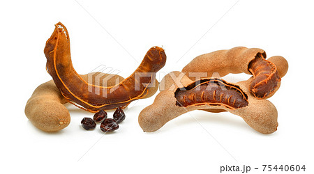 tamarind isolated on white background tamarind isolated on white background 75440604