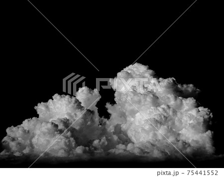 モノクロの入道雲 モノクロの入道雲 75441552