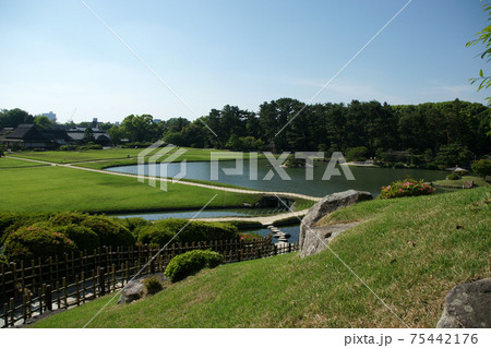 四季の散歩　春　後楽園 75442176