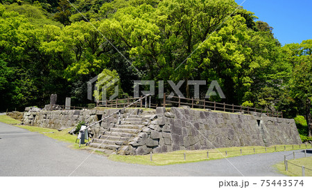 鹿児島県 仙巌園 桜島 鹿児島県 仙巌園 桜島 75443574