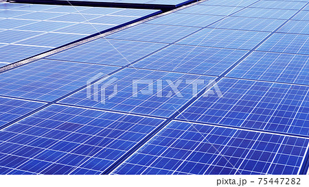 太陽光発電イメージ 太陽光発電イメージ 75447282
