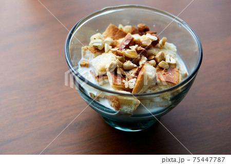 食パンのミミをアレンジした朝食 食パンのミミをアレンジした朝食 75447787