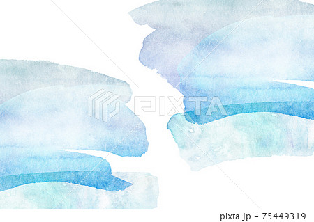 水彩画 インク かすれ にじみ 水彩画 インク かすれ にじみ 75449319