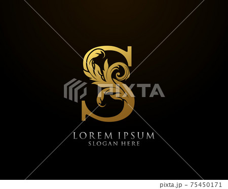 Classic M Letter Icon. Luxury Gold alphabet - Stock Illustration  [75450166] - PIXTA