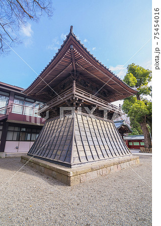 大国魂神社　鼓楼　拝殿　神社仏閣　大國魂神社　歴史建造物  75454016