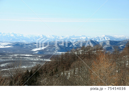 扇ヶ原展望台の写真素材