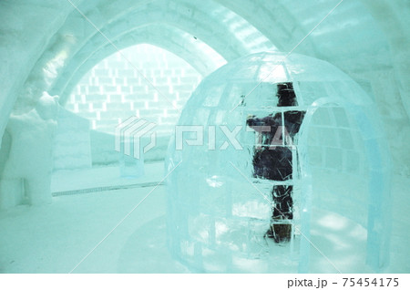 氷のかまくら 氷のかまくら 75454175