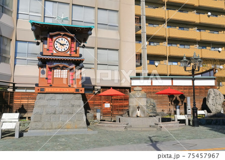 【愛媛県】坊っちゃんカラクリ時計と足湯 75457967