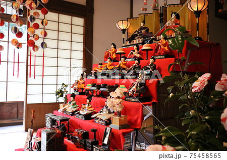 雛人形 桃の節句 城下町長府ひなまつり 雛人形 桃の節句 城下町長府ひなまつり 75458565