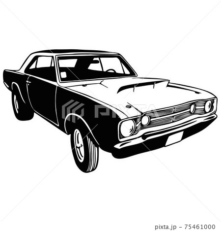 muscle car clipart images