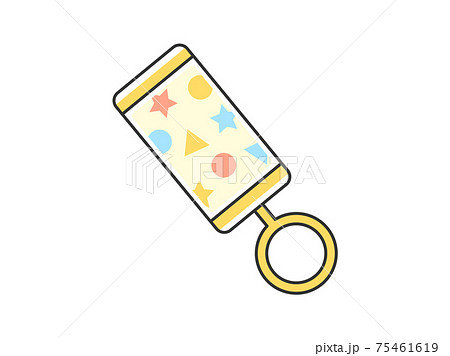 Illustration Of Rattle For Babies Stock Illustration