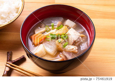 けんちん汁 75461919