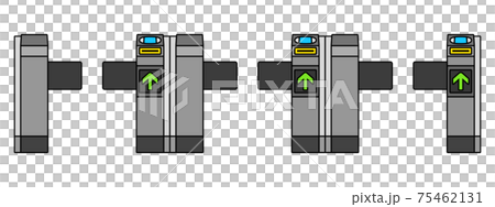 Automatic ticket gate 75462131
