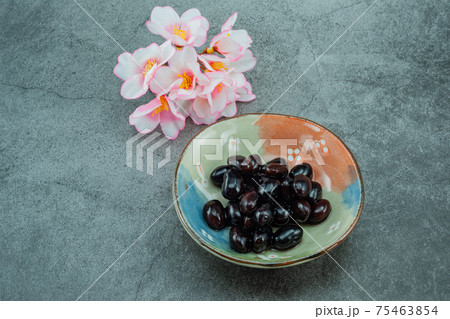 黒豆の煮物 黒豆の煮物 75463854