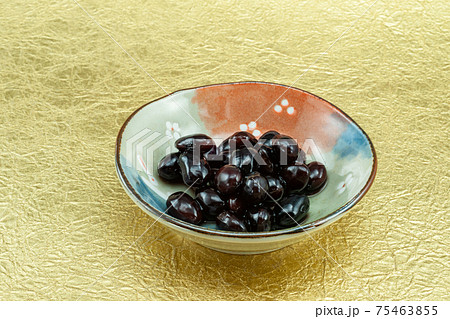 黒豆の煮物 黒豆の煮物 75463855