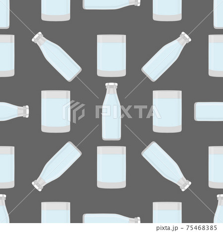Illustration on theme colored set identical types glass cups Illustration on theme colored set identical types glass cups 75468385