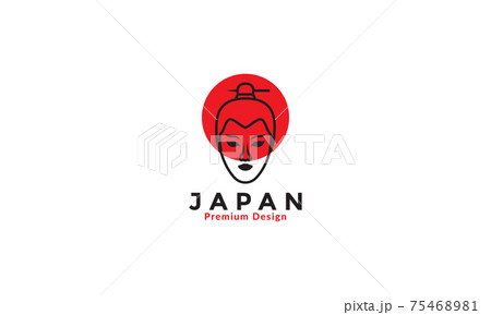 lines man head japan culture logo symbol vector icon illustration design lines man head japan culture logo symbol vector icon illustration design 75468981