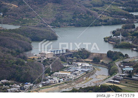 香川県坂出市府中ダム 75475579