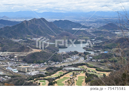 香川県坂出市府中ダム 75475581