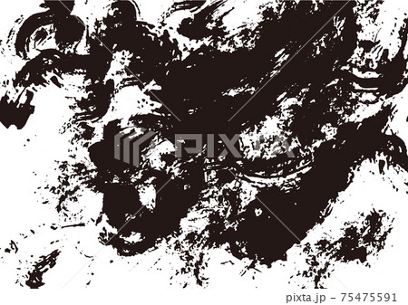 和柄筆フレーム12 Epsのイラスト素材