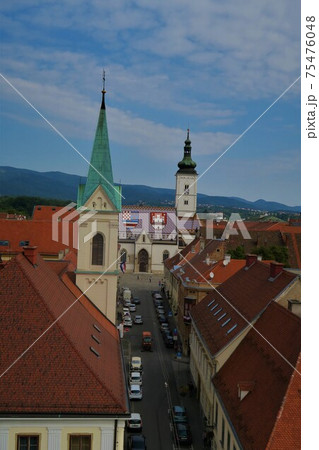 ザグレブの街並み ザグレブの街並み 75476048