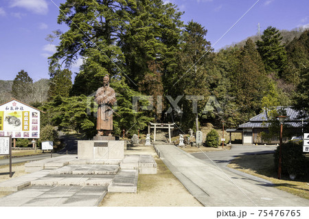 和気神社　二の鳥居　岡山県和気町 75476765