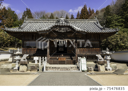 和気神社 拝殿 岡山県和気町 和気神社 拝殿 岡山県和気町 75476835
