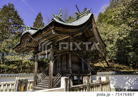 和気神社　本殿　岡山県和気町 75476867