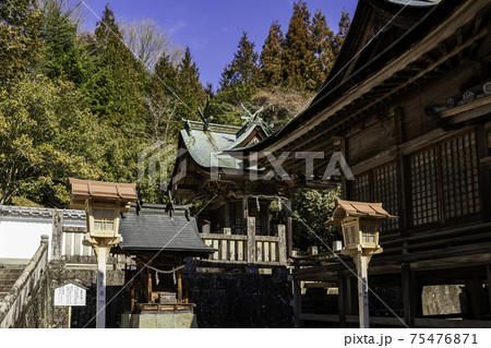 和気神社　本殿　岡山県和気町 75476871